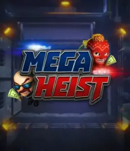 Step into the thrilling world of the Mega Heist game by Relax Gaming, highlighting comedic characters ready to execute a daring robbery. This image captures the drama of the heist with its dramatic logo and an ominous vault backdrop. Great for players looking for a heist adventure, providing a gripping adventure. 