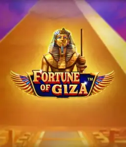 Explore the ancient world of Fortune of Giza slot by Pragmatic Play, showcasing a noble depiction of a Pharaoh amid the iconic pyramid backdrop. This image conveys the splendor of Egyptian culture, great for history buffs, delivering a thrilling adventure.